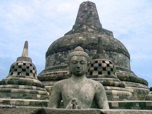 Candi Borobudur, Maha Karya di Puncak Perbukitan
