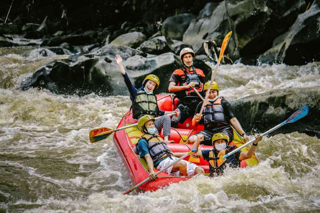 Rafting di Sungai Progo