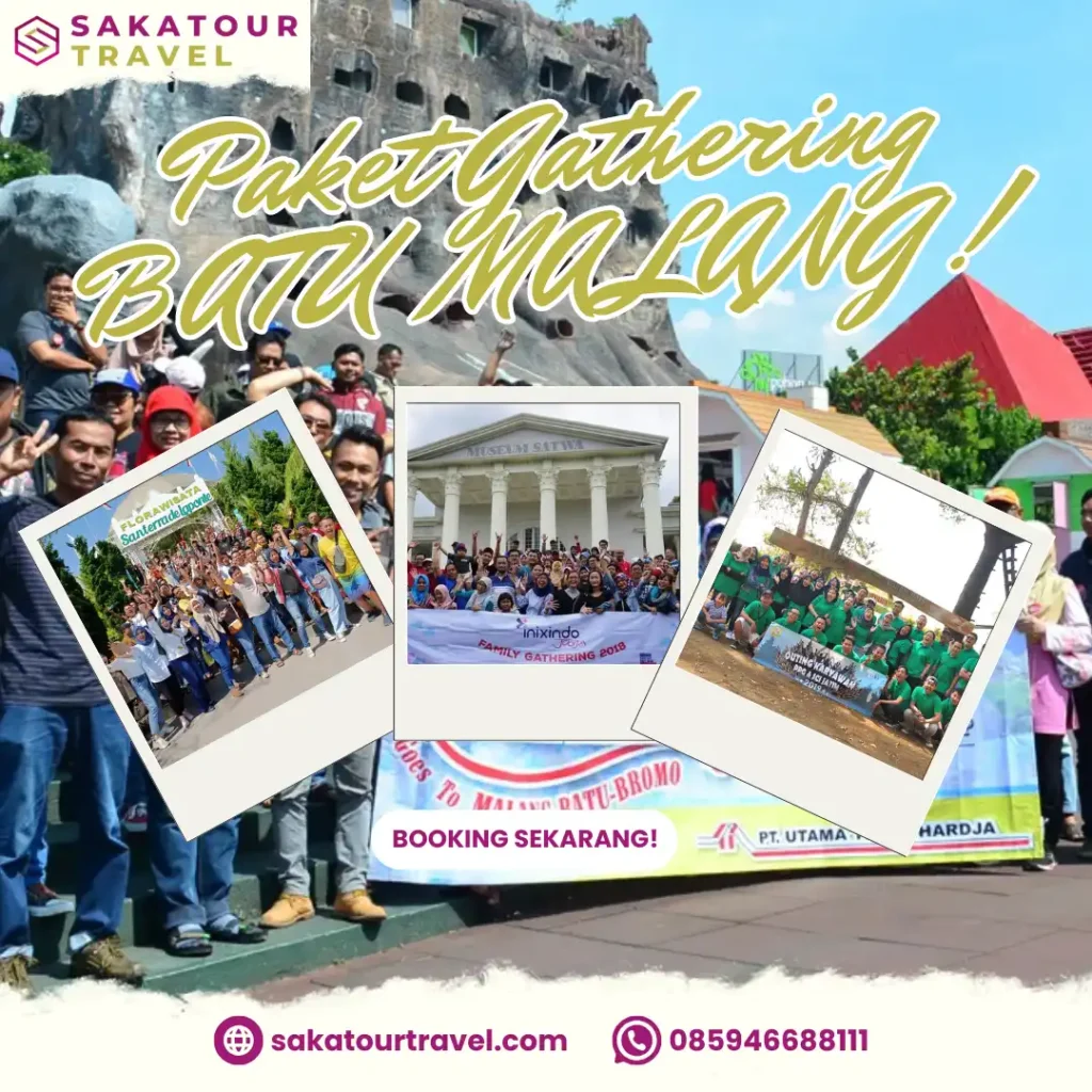 paket gathering batu malang employee family tour package