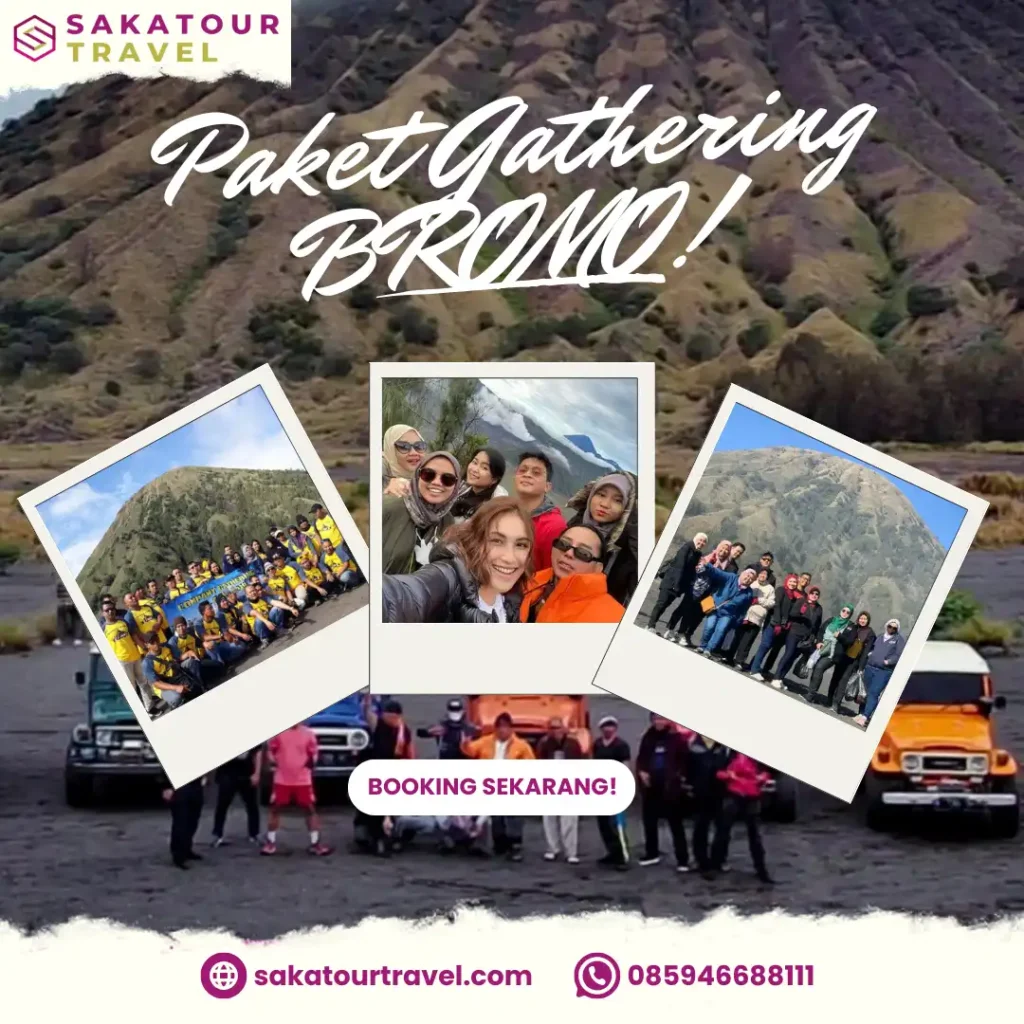 paket gathering bromo employee family tour