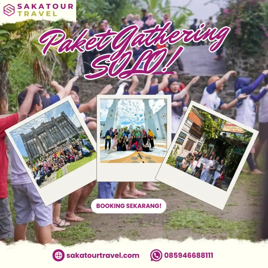 paket gathering solo employee family tour surakarta