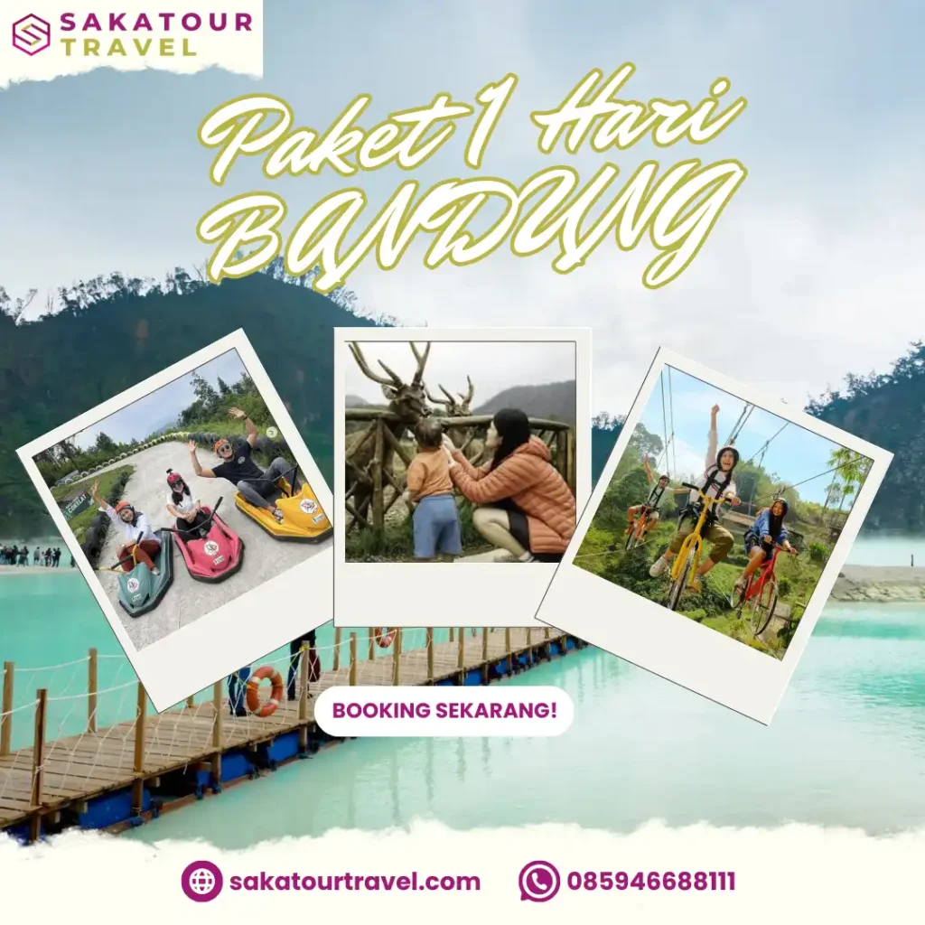 paket wisata 1 hari bandung one day tour package