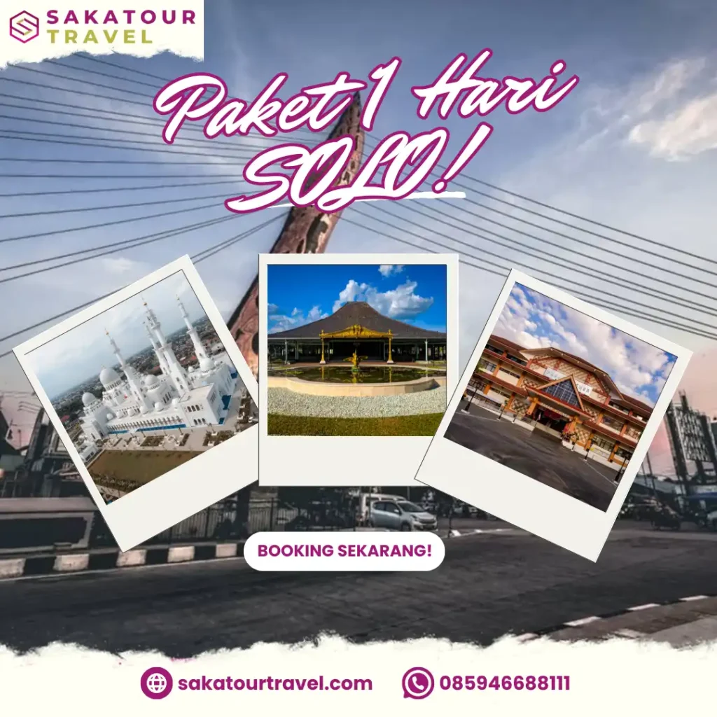 paket wisata 1 hari solo one day tour surakarta