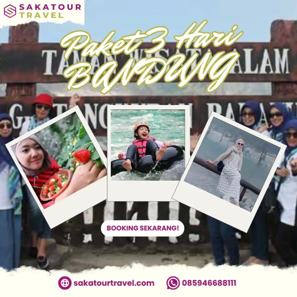 paket wisata 3 hari bandung three days tour packages