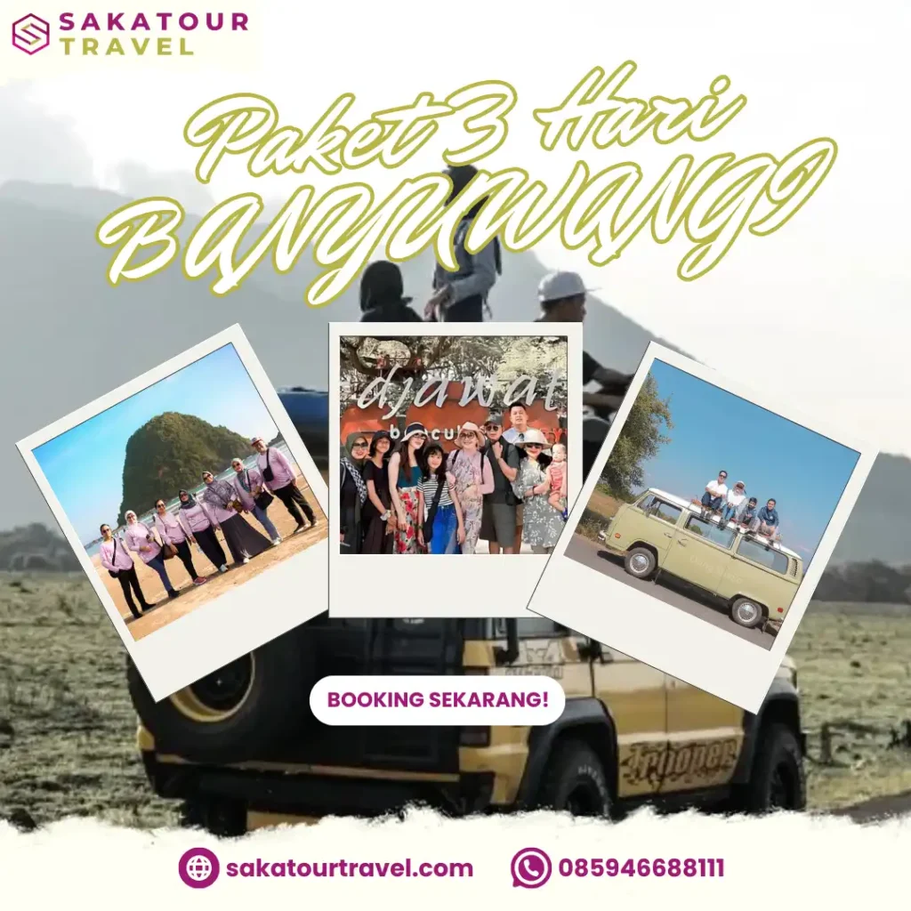 paket wisata 3 hari banyuwangi three days tour packages