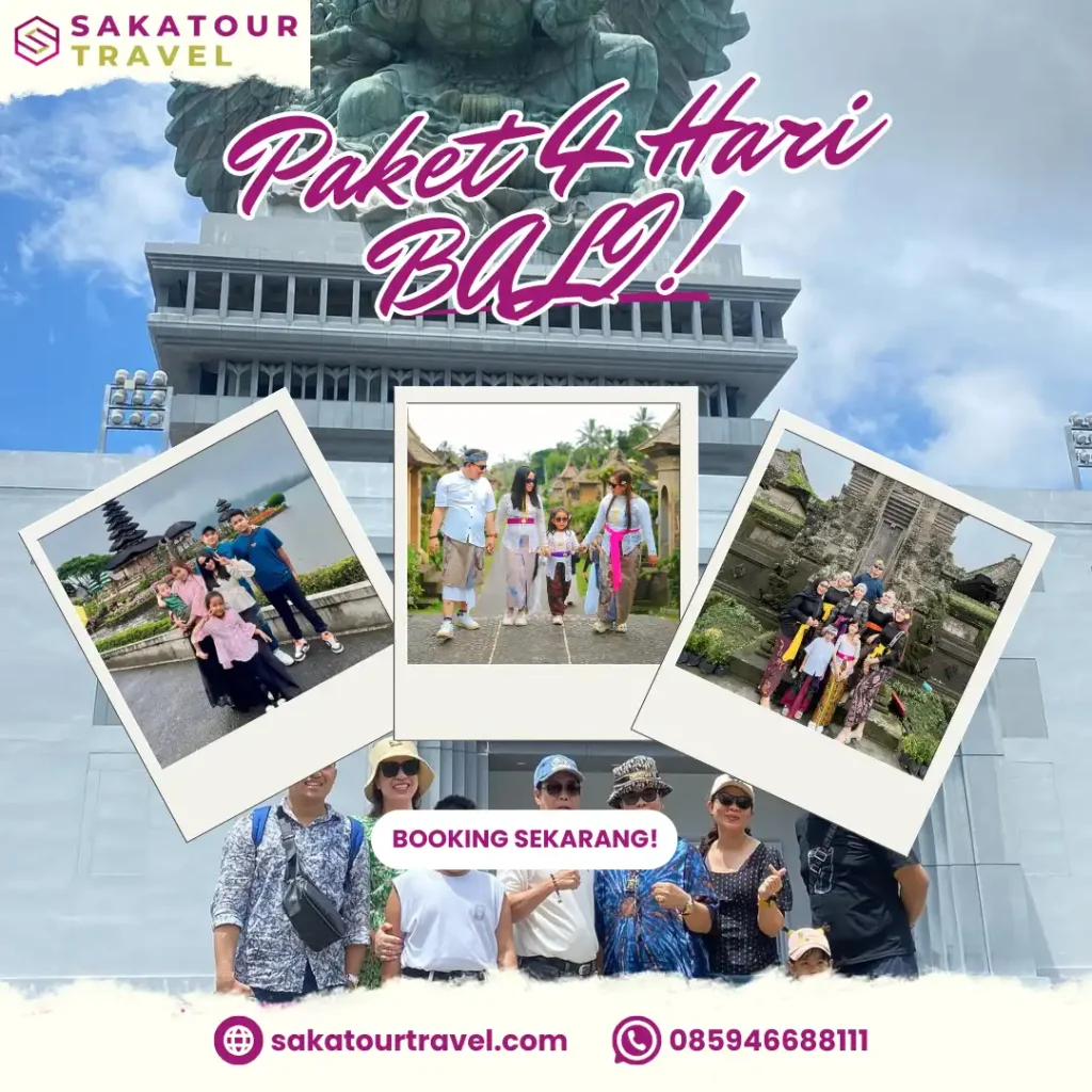 paket wisata 4 hari bali four days tour package