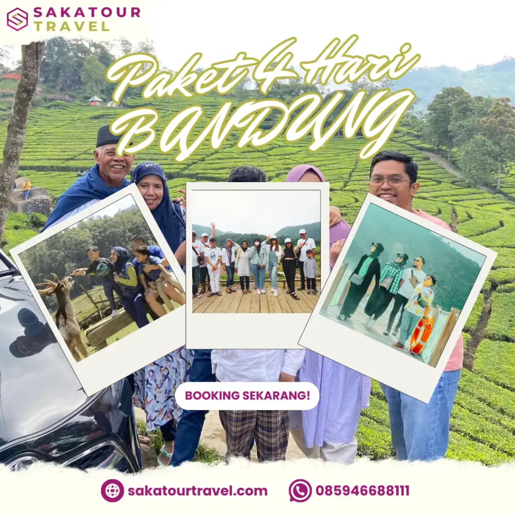 paket wisata 4 hari bandung four days tour packages