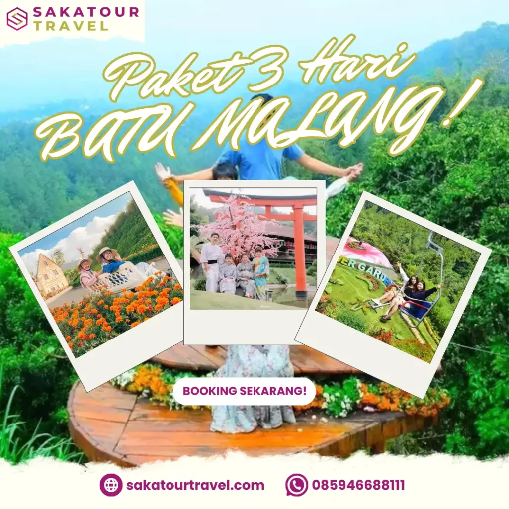 paket wisata 3 hari batu malang three days tour package