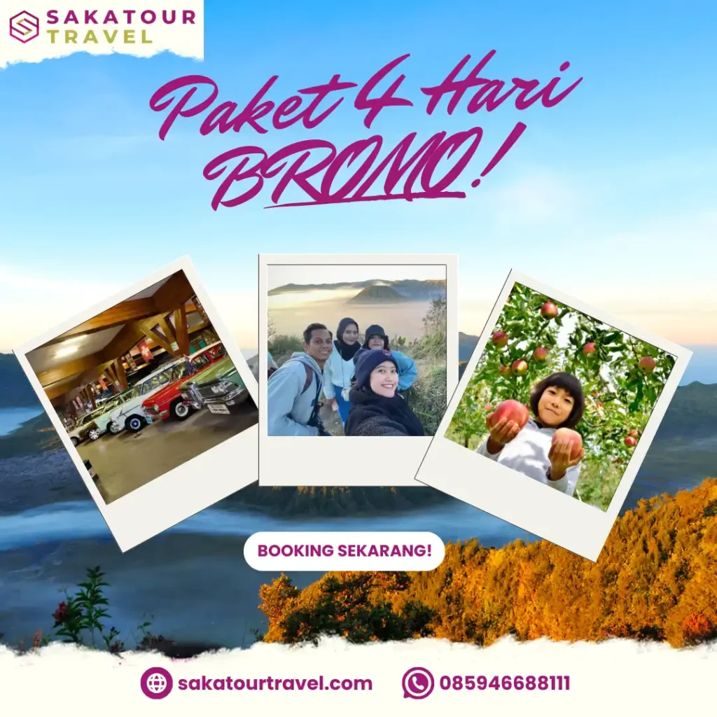 paket wisata 4 hari bromo four day tour bromo