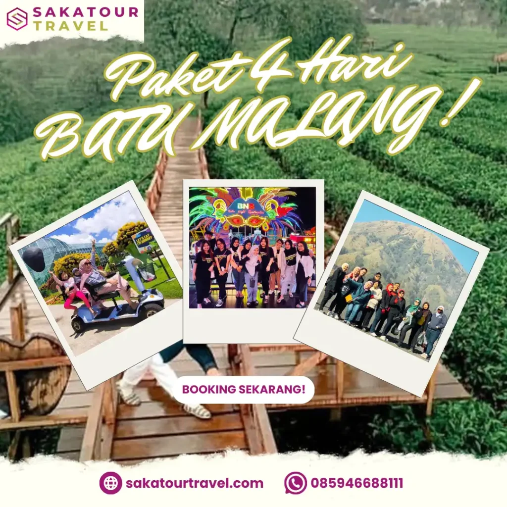 paket wisata 4 hari malang batu four days tour package