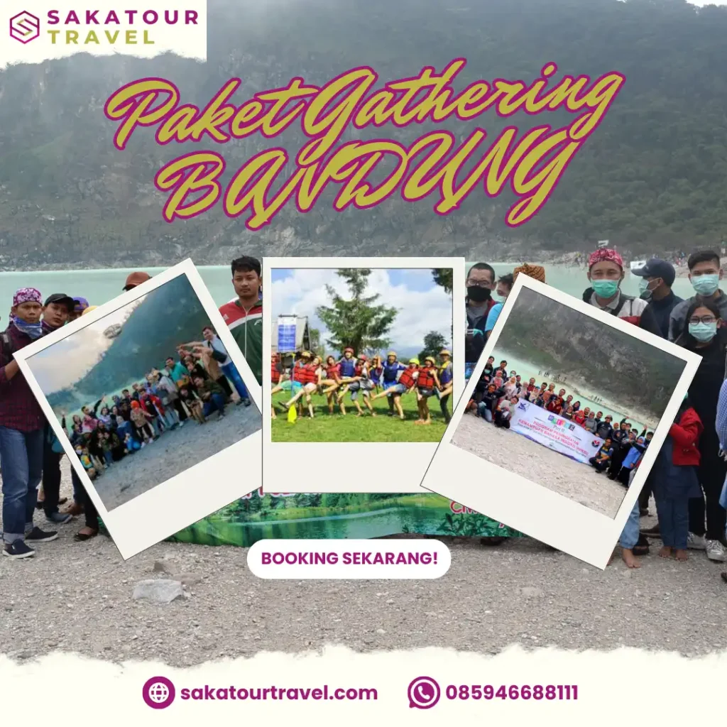 paket wisata family employee gathering bandung tour packages